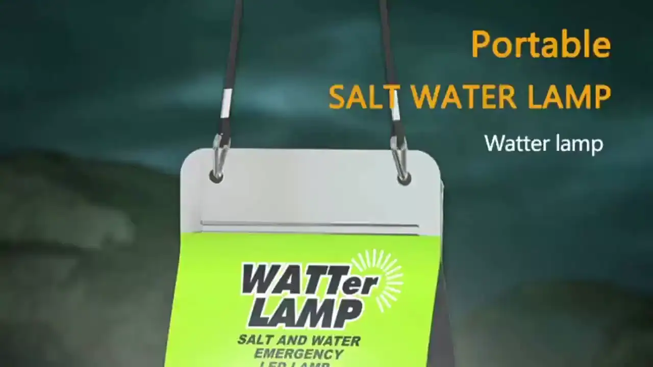 emergency salt water lamp