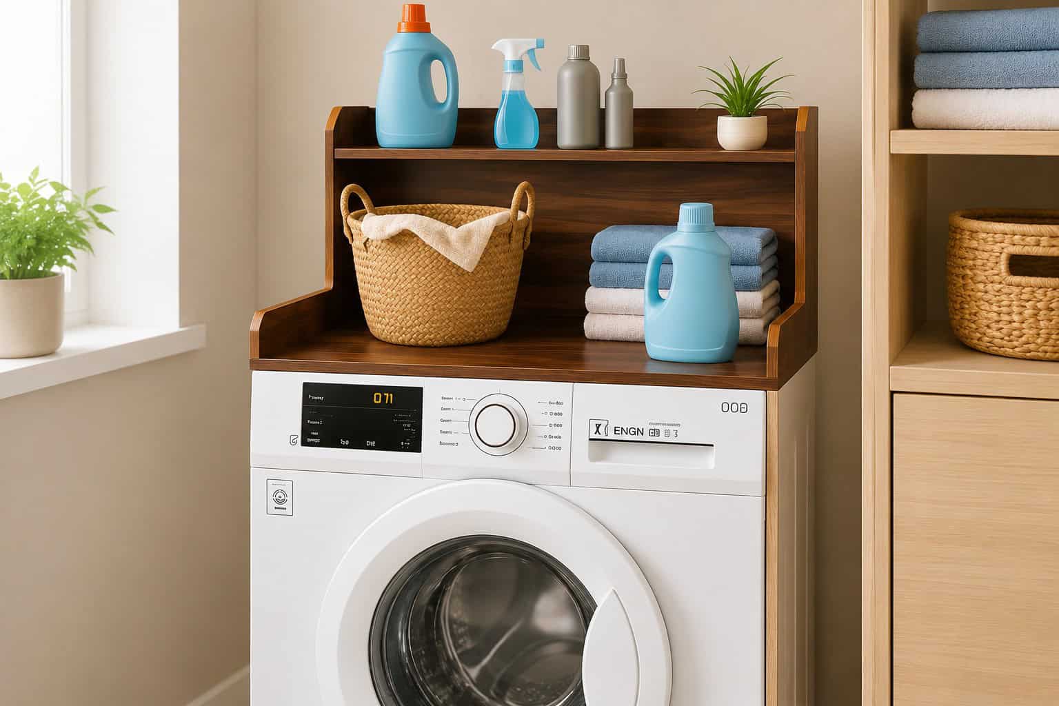 washer dryer countertop