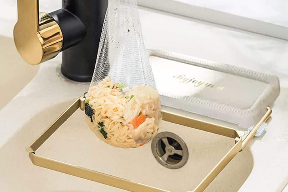 corner sink strainer