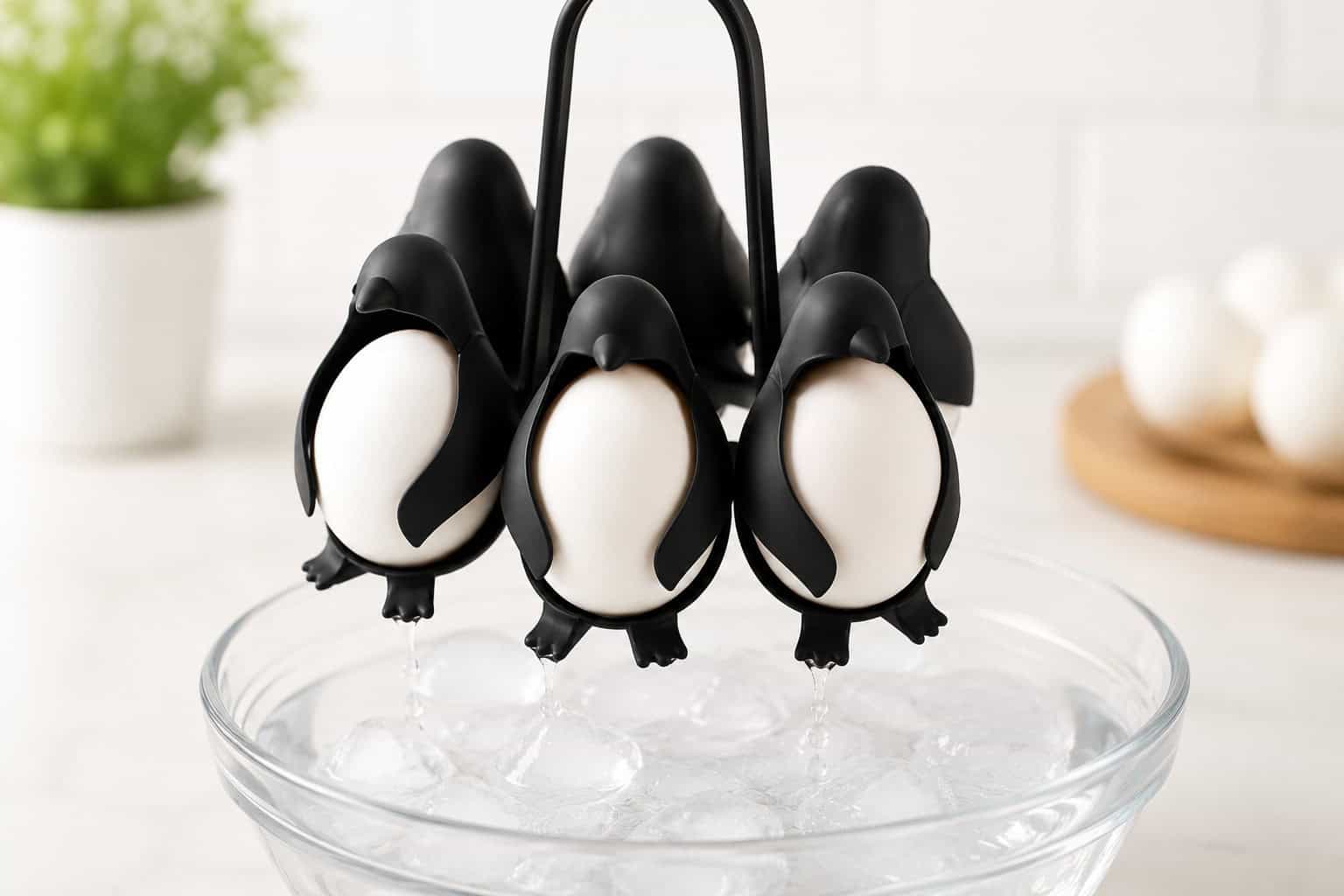 penguin egg holder