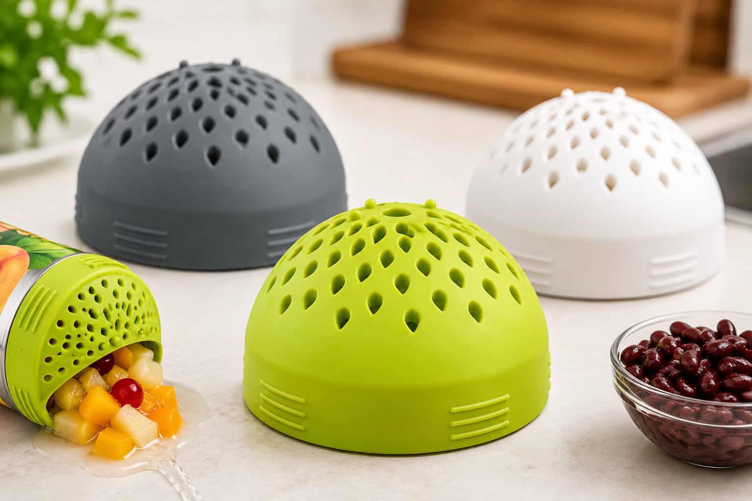 silicone strainer