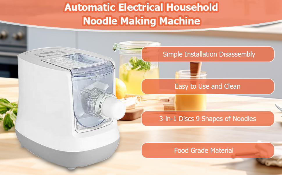 automatic electric pasta machine, home noodle maker