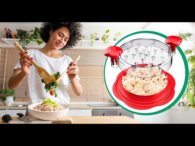 chicken shredder large breast tool twist with brush
