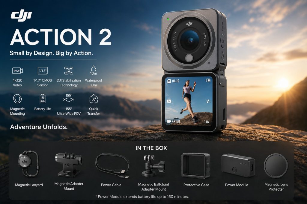 dji action 2 dual screen combo