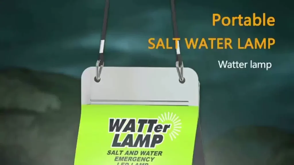 emergency salt water lamp