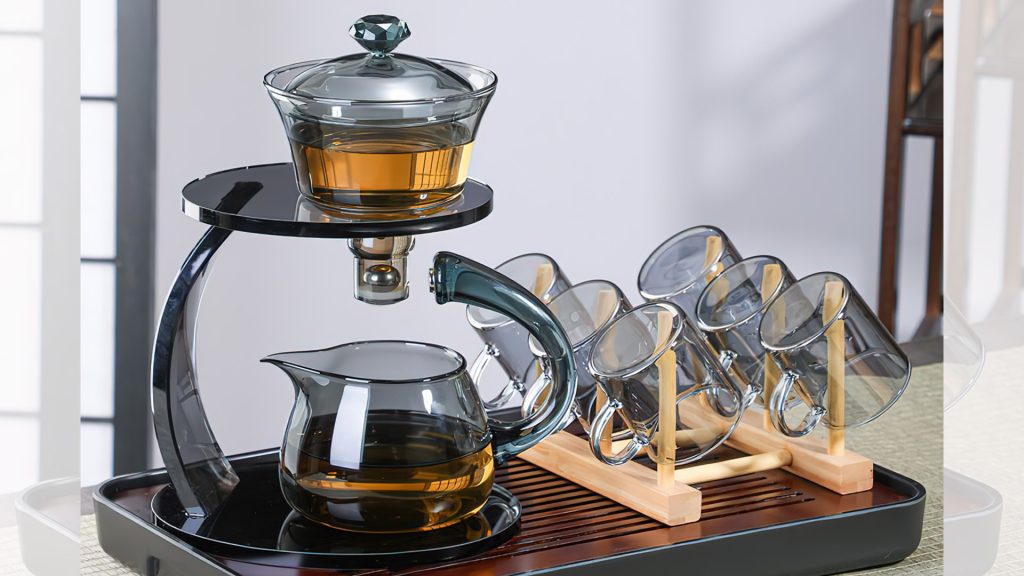 lazy kungfu drip teapot