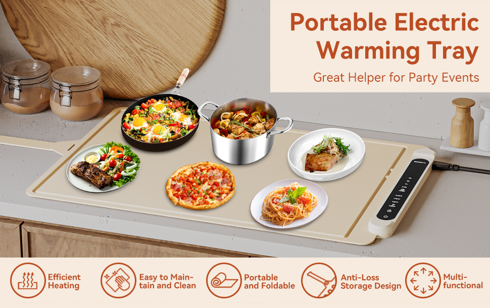 silicone warming mat for food,