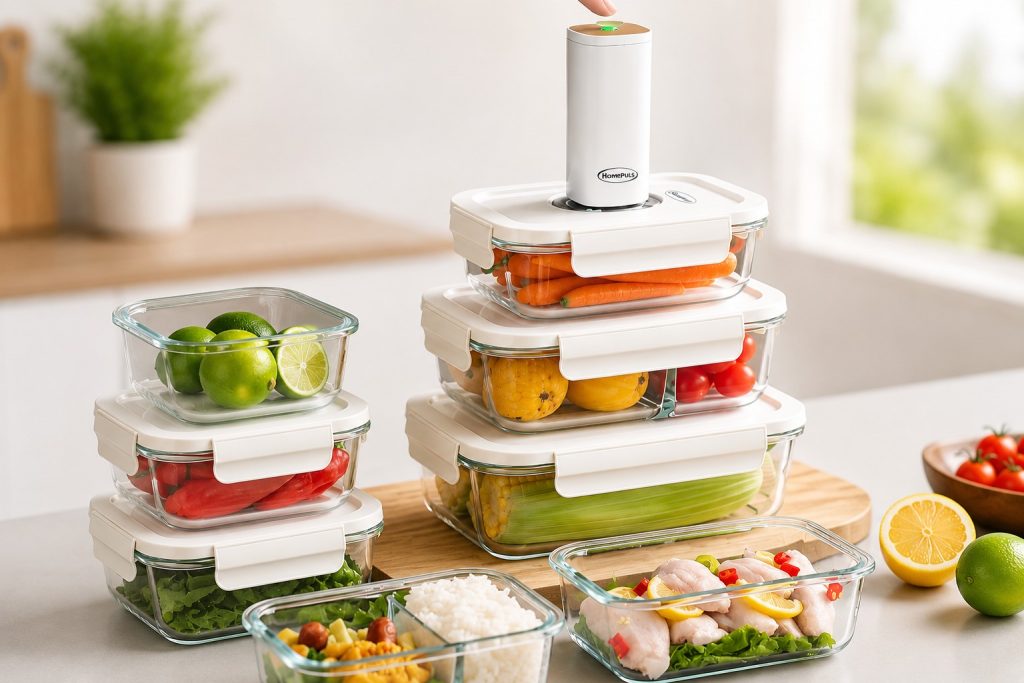 vacuum glass storage