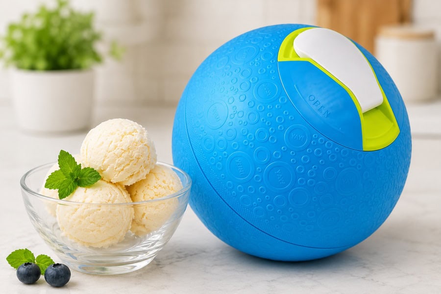 ice cream maker ball