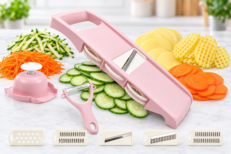 5 in 1 vegetable slicer